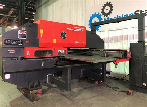 amada cnc turret punch press machine|amada pega 357 turret layout.